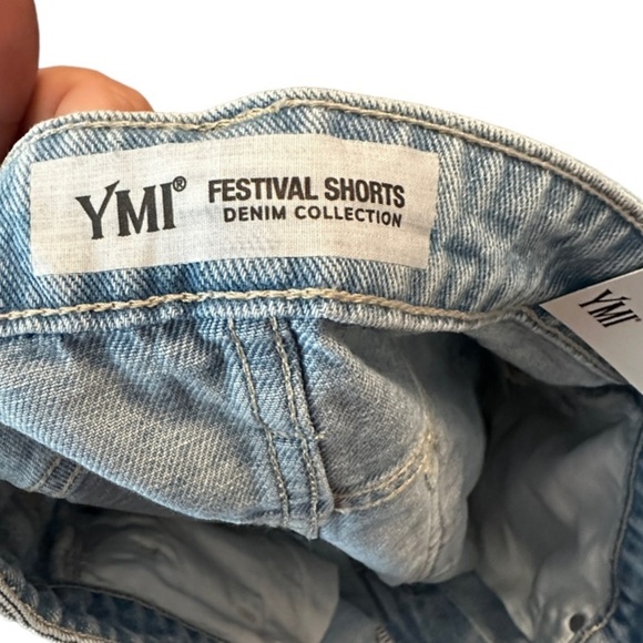 YMI Festival Denim Shorts nwt - Picture 4 of 6